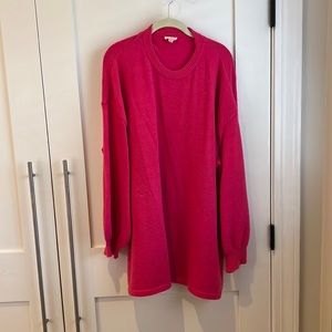 Hot Pink boutique Tunic Sweater 2X/3X